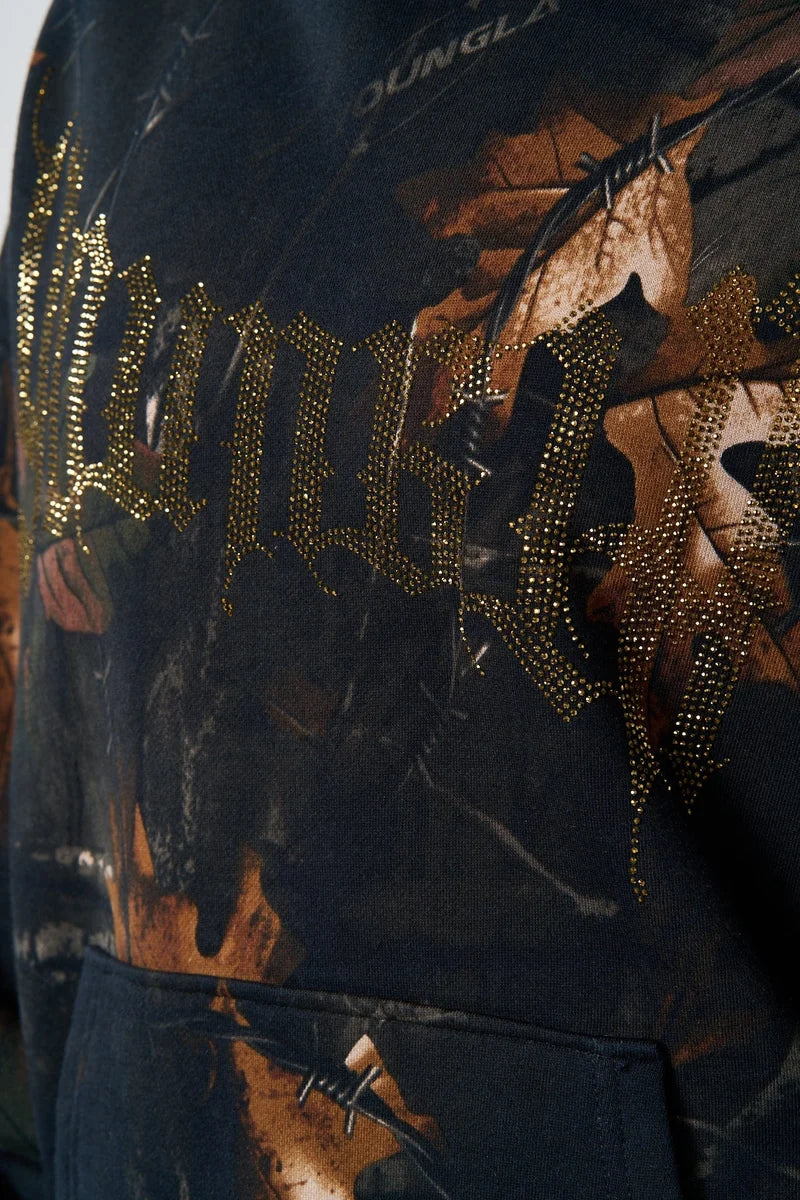 YoungLA Camo Bling Hoodie
