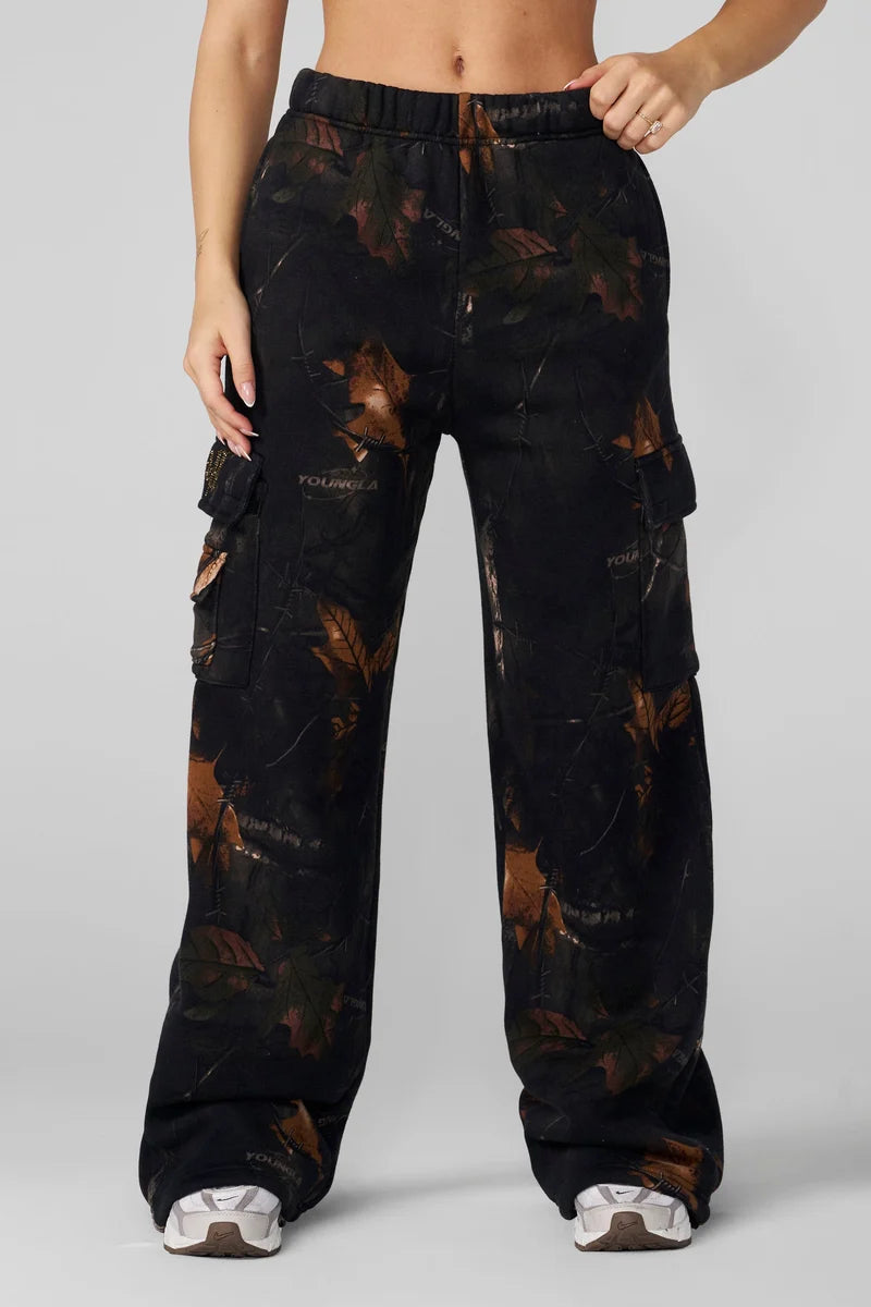 YoungLA Camo Cargo Joggers