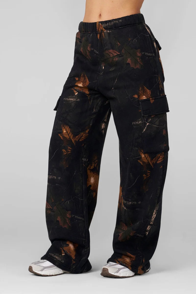YoungLA Camo Cargo Joggers