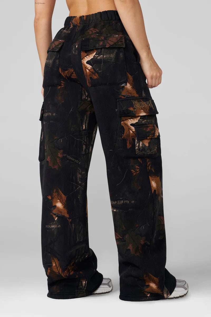 YoungLA Camo Cargo Joggers