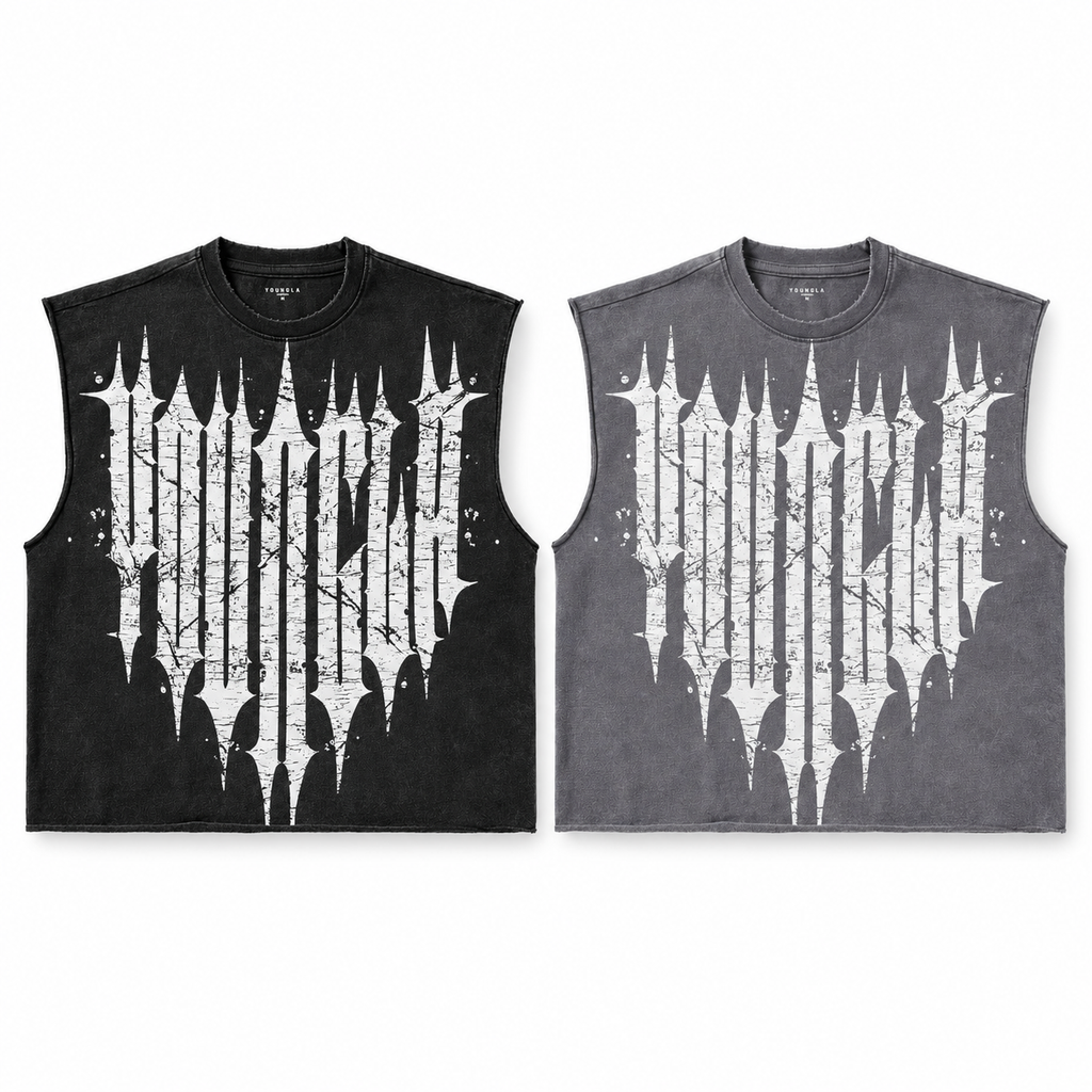 YoungLA Revenge Crop Cut-Off