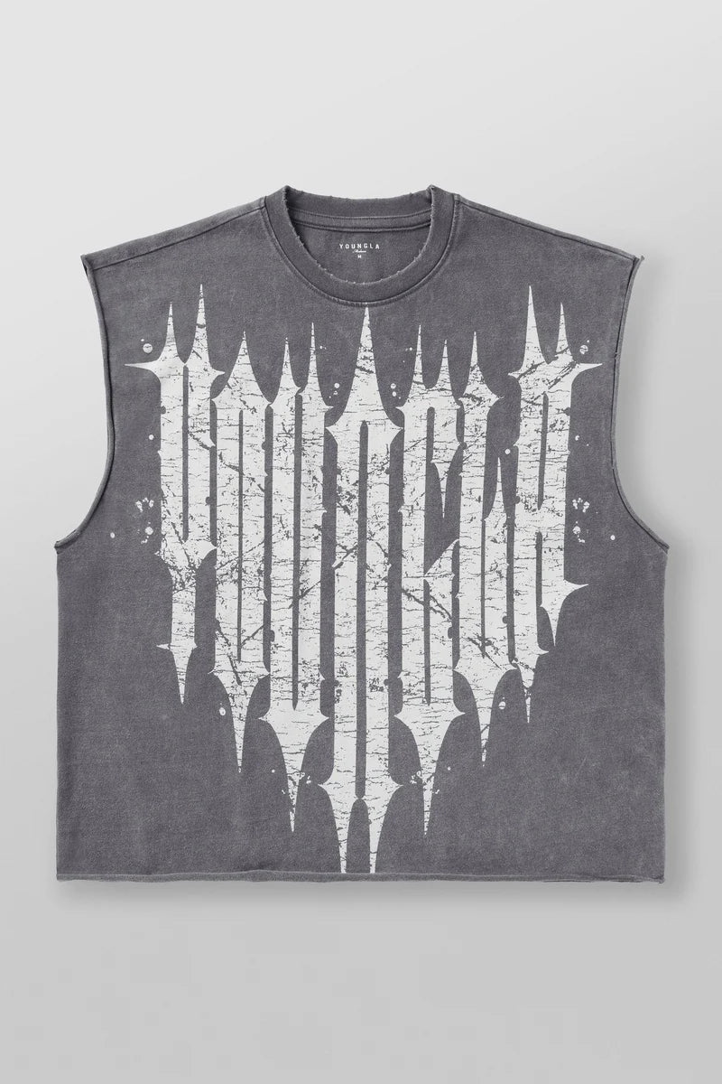 YoungLA Revenge Crop Cut-Off