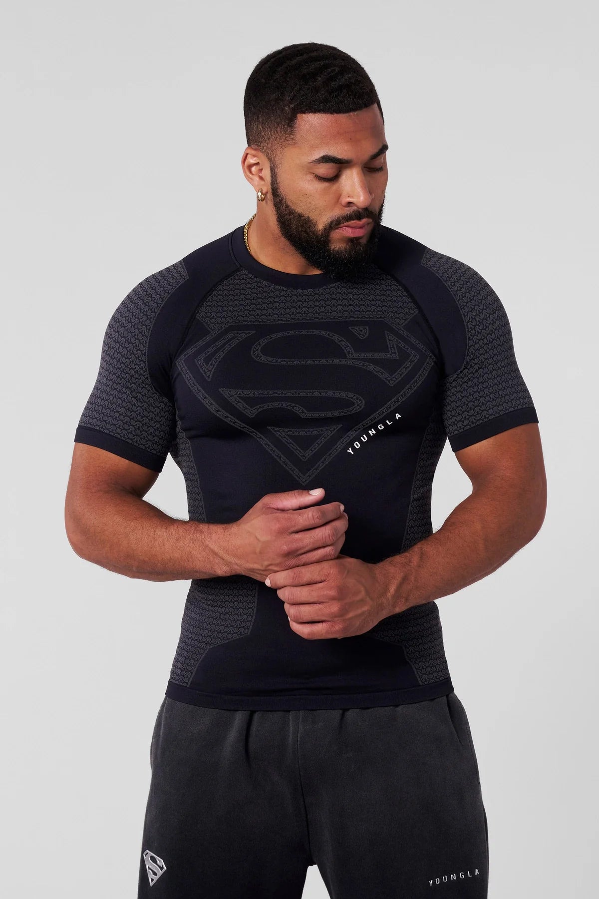 YoungLA Superman Compression Tee