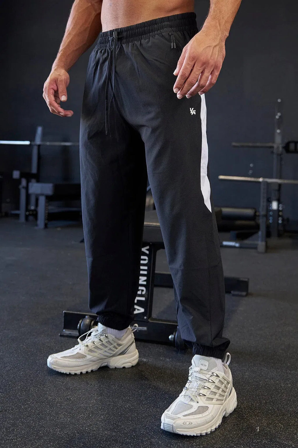 YoungLA Side Stripe Joggers