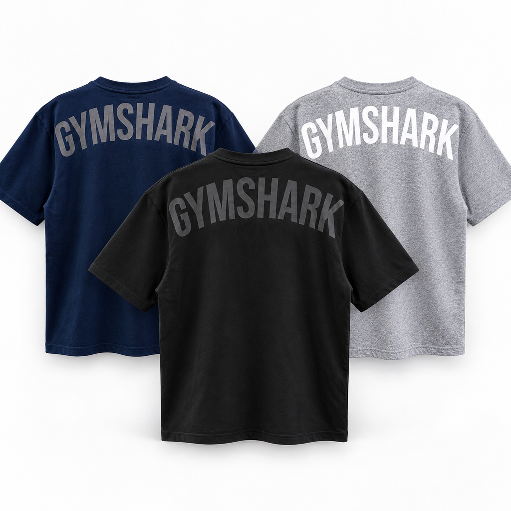 Gymshark Back Logo Crop Tee