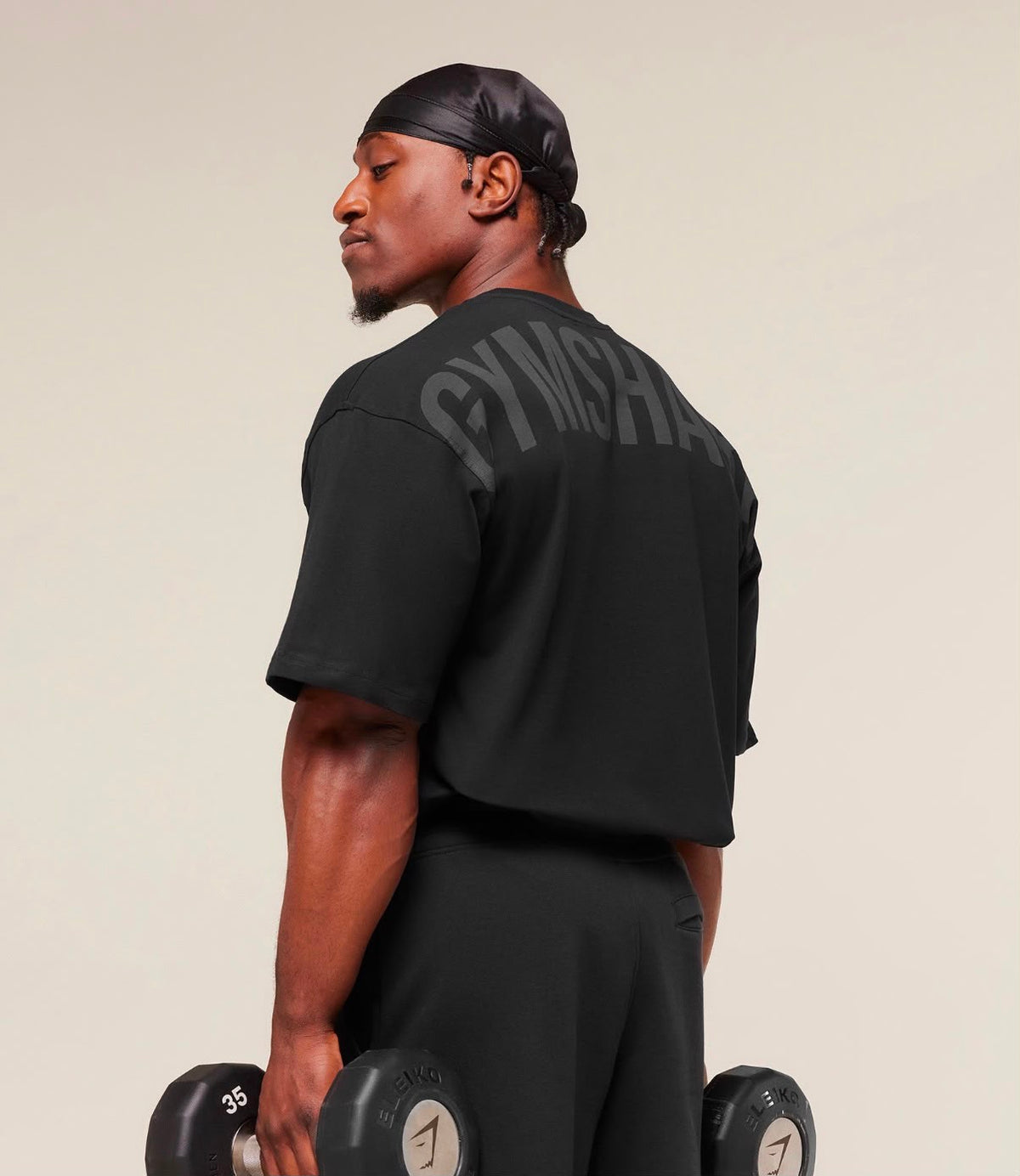 Gymshark Back Logo Crop Tee