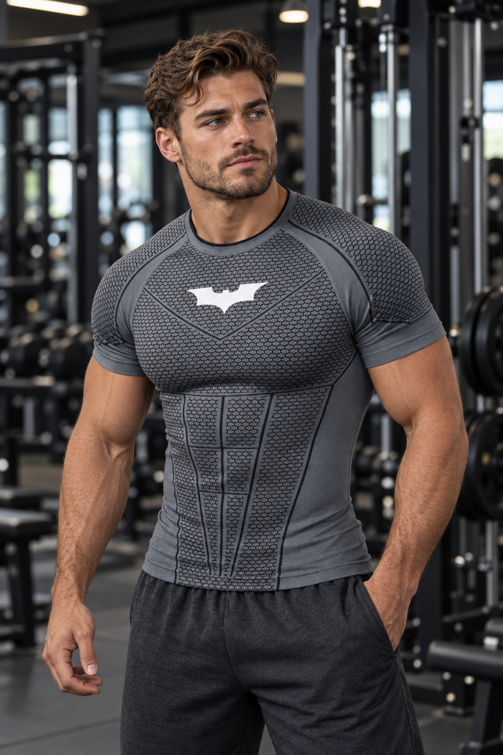 YoungLA Batman Compression Tee