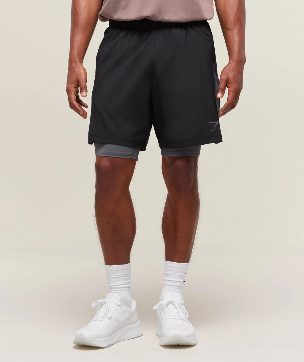 Gymshark Sport 2 in 1 Shorts