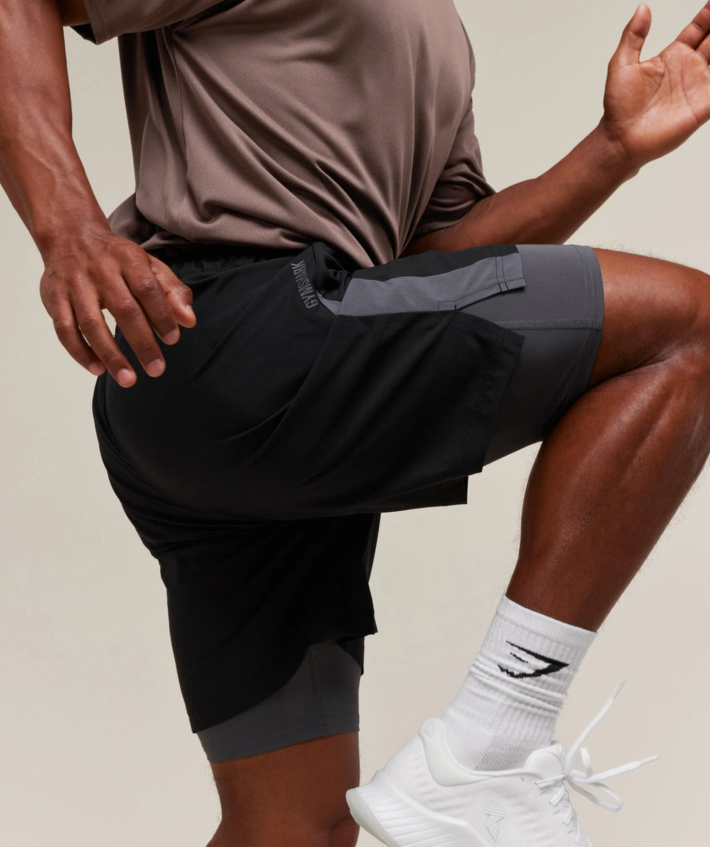 Gymshark Sport 2 in 1 Shorts