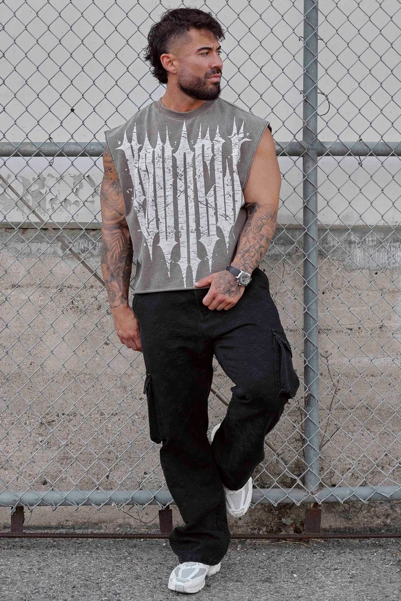 YoungLA Revenge Crop Cut-Off