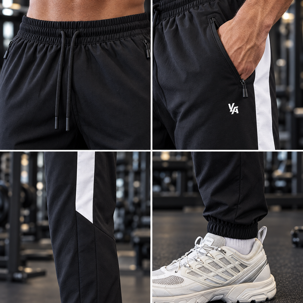 YoungLA Side Stripe Joggers