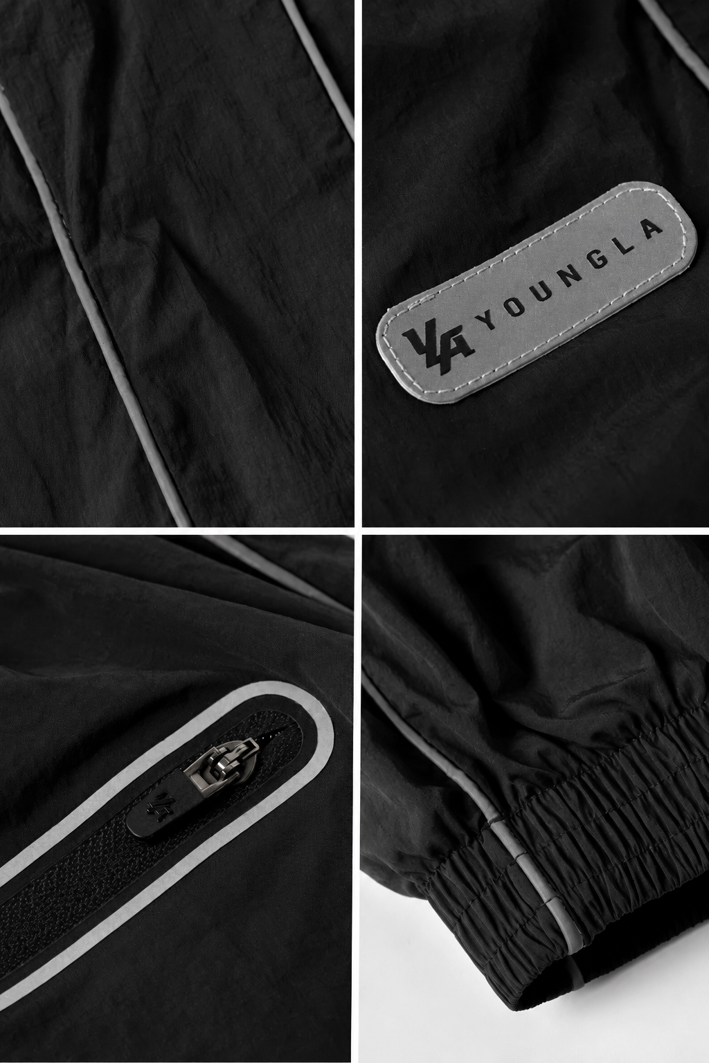 YoungLA Retro Cuffed Joggers